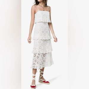 Zimmermann Lumino Daisy MIDI Dress size 8